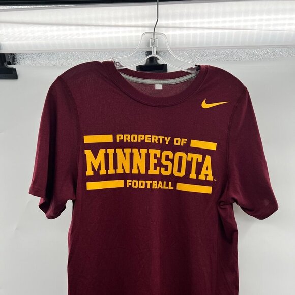 Nike Dri-Fit Men's Short Sleeve Minnesota Football T-Shirt Size XS - Picture 2 of 8